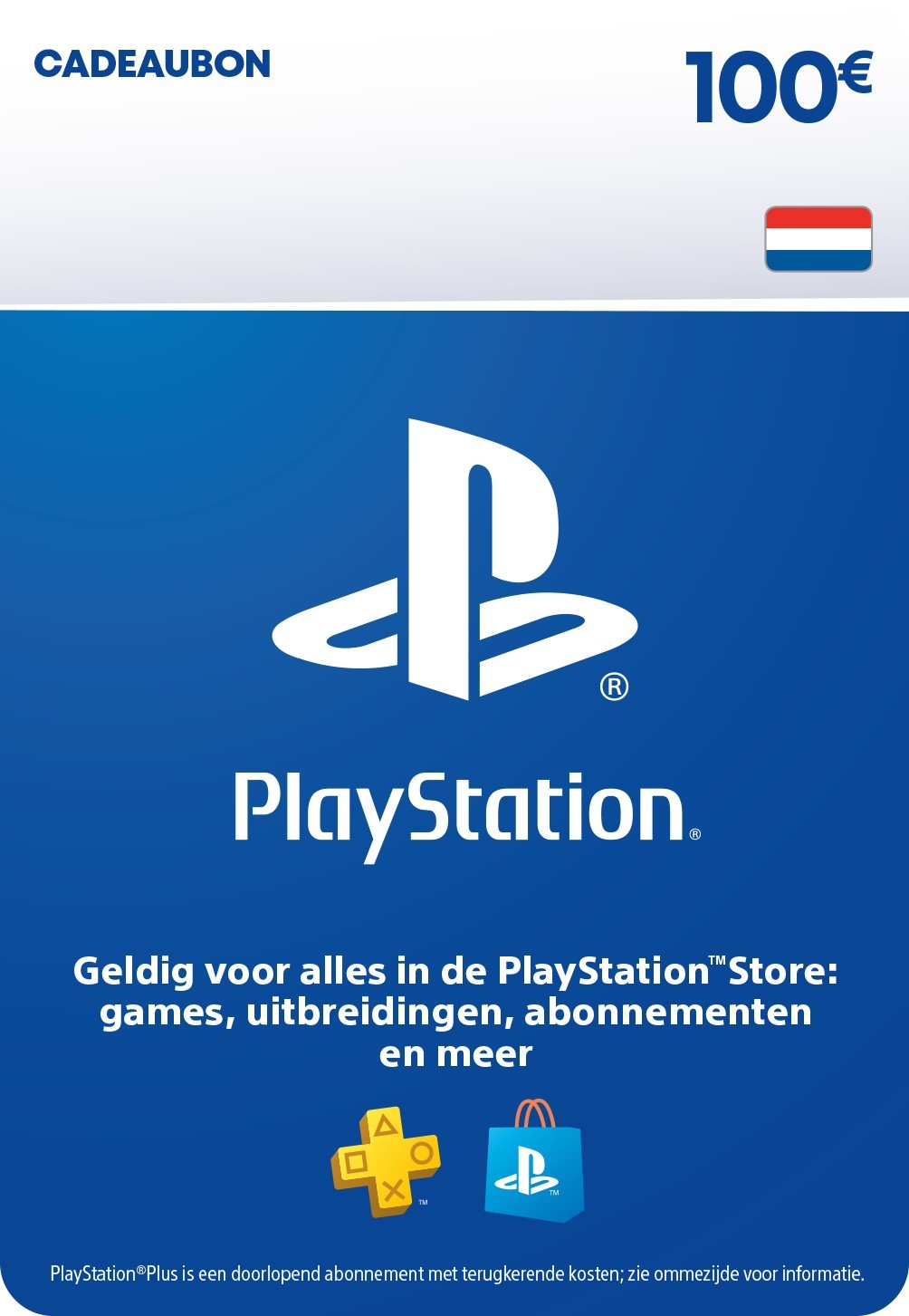 PlayStation Store Card €100